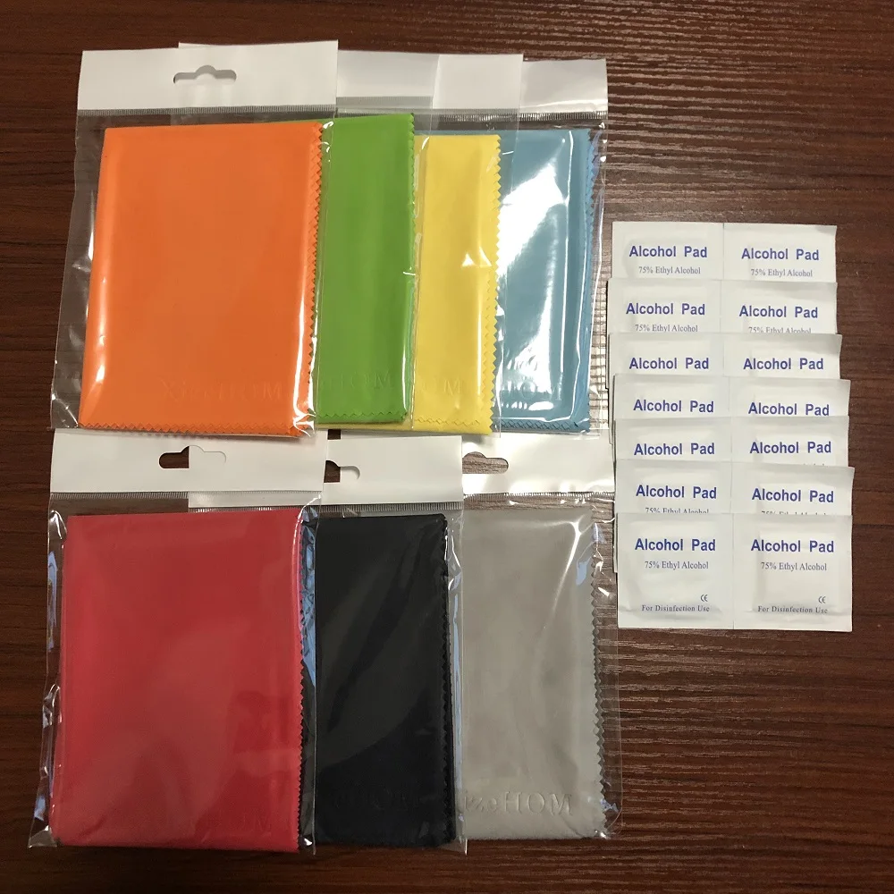 40*40cm Extra Large Microfiber Cleaning Cloths for Laptop LCD TV Camera Lens Glass iPad Other Delicate Surface Ten colors