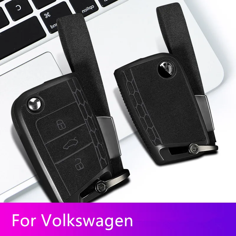 Для Volkswagen Golf 7 MK7 Tiguan для Skoda Octavia A7 Superb Rapid Kodiak автомобильный брелок для ключей автомобиля металлический брелок