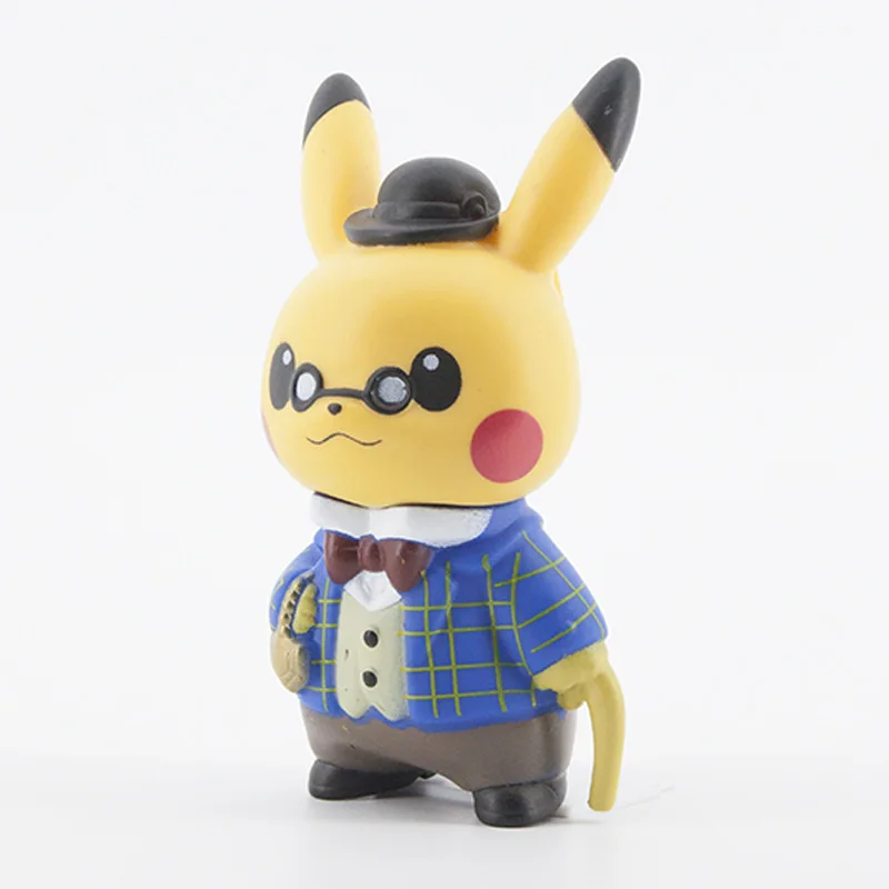 TAKARA TOMY Покемон 7 шт./компл. Косплэй вишня в цвету Пикачу аниме фигурки героев модель игрушки для детей