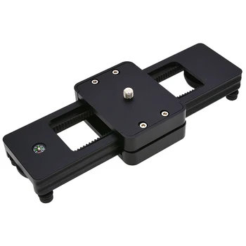 

9 Inch/23cm Mini Adjustable Damping Camera Track Rail Dolly Slider for DSLR Camera Smart Phone DV Gopro Video Movie