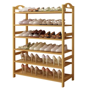 

Wood Household Shoe Rack Shelves Organizer Shoes Storage Shoe Shelf Shoe Tower For Home Bedroom