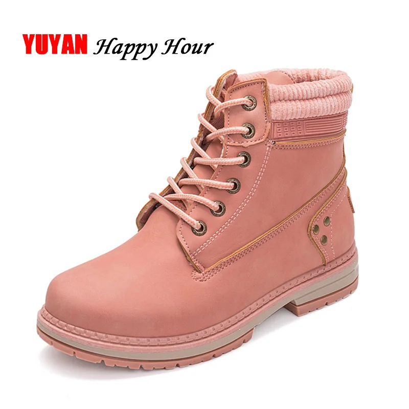 

Cold Winter Shoes Women Snow Boots Fashion Plush Warm Shoes Women's Boots Brand Woman Ankle Botas Hard Outsole A371
