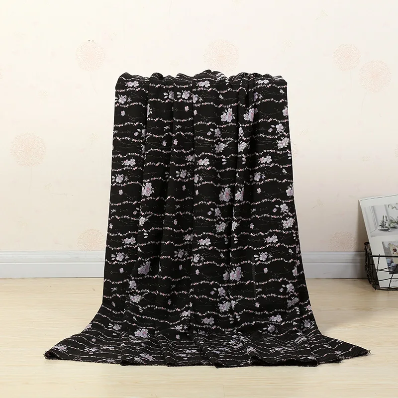 Ткань для праздника платье шифоновая ткань материал креп падение легкий шарф блузка косплей ткань для рукоделия 1 ярд