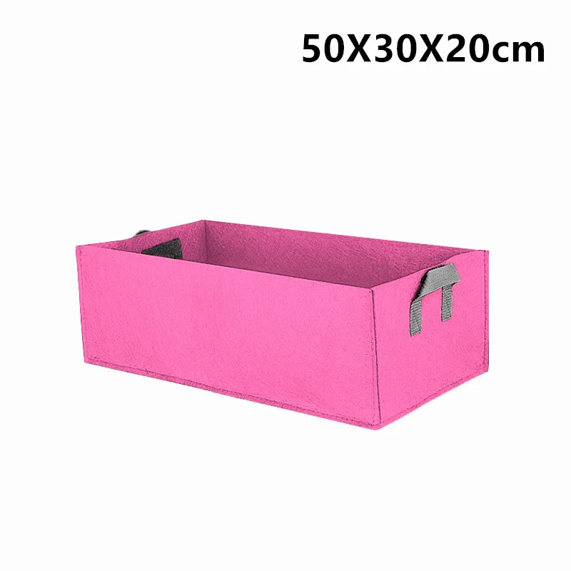 50x30x20cm Экологический растительный мешок плантатор для выращивания картофеля «сделай сам» нетканый материал томатный мешок-контейнер для посадки растений садовый цветочный горшок - Цвет: 50x30x20cm