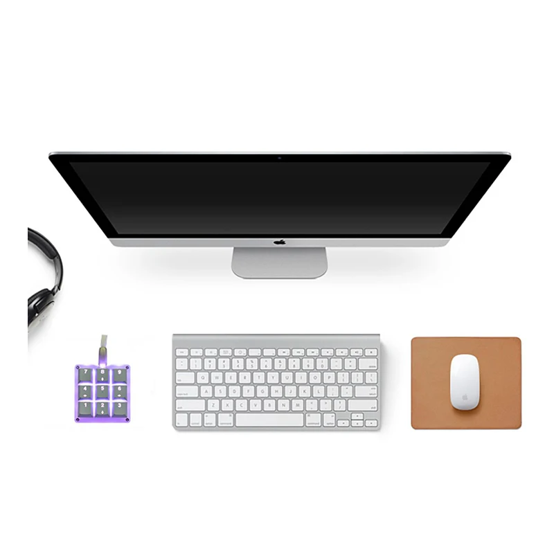 Механическая мини-клавиатура с 9 клавишами, макро-клавиатура OSU, сделай сам, настраиваемый Программируемый RGB светодиодный подсветка, электрическая игровая компьютерная клавиатура для ноутбука MAC