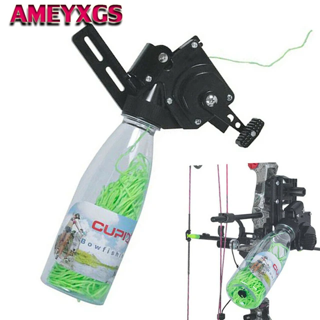 Archery Bow Fishing Reel Bowfishing Shooting Reel Kit ABS Fishing Tools Compound  Recurve Bow Outdoor Camping Hunting Accessories - AliExpress