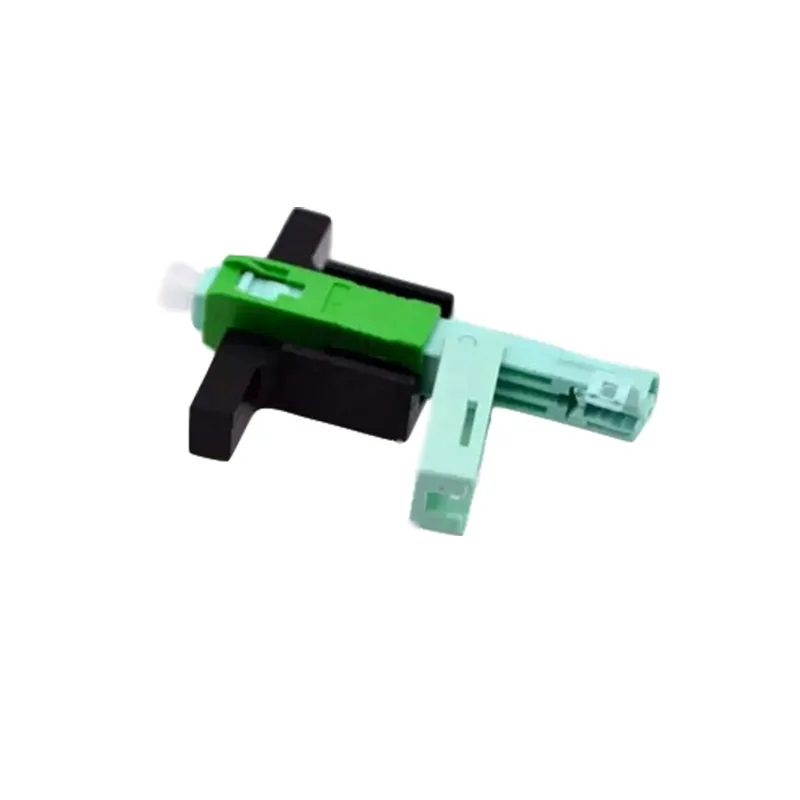 APC 50PCS 100 шт./лот SC APC UPC быстрый соединитель одномодовый соединитель FTTH инструмент холодный Соединитель Инструмент волоконно-оптический Быстрый Соединитель 53 мм - Цвет: APC 50PCS