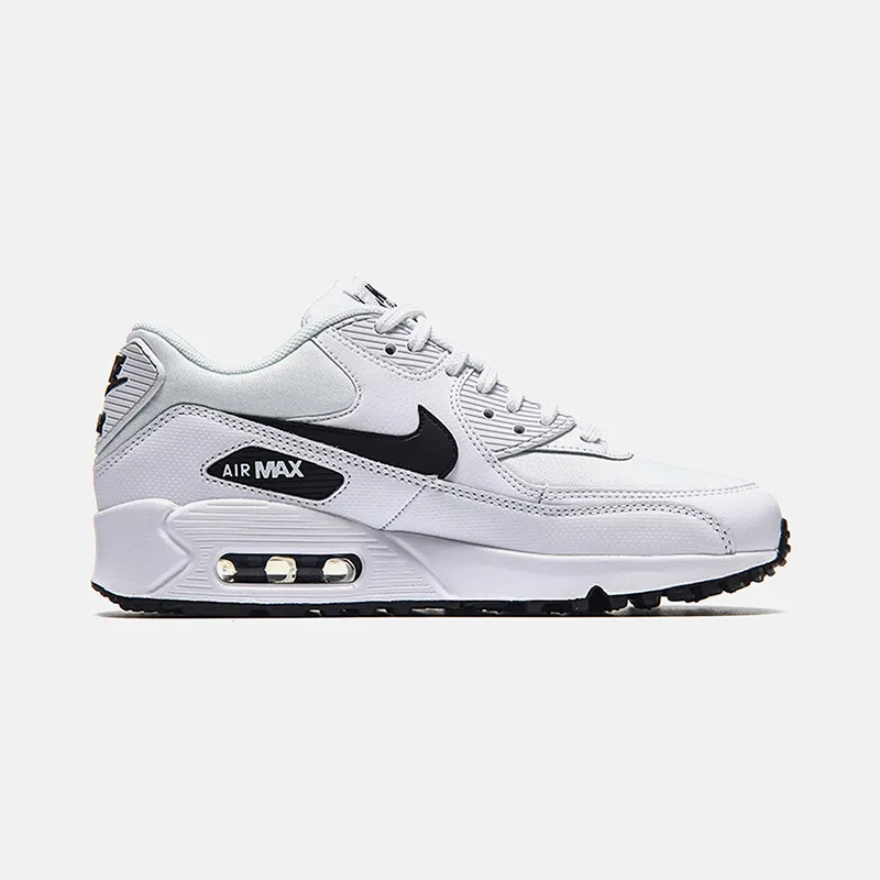 Оригинальные женские кроссовки для бега NIKE AIR MAX 90, дышащие удобные кроссовки с амортизацией, модные кроссовки для фитнеса 325213-031