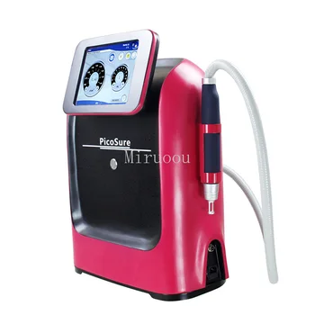 

2020 Newest CE approved portable laser eyebrow tattoo removal machine revlite q-switch nd yag laser with honey comb tip