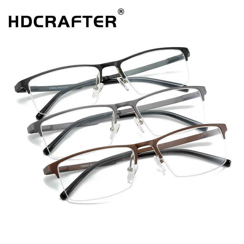 TR90 титановые очки с диоптриями при близорукости оправы Мужские квадратные очки для глаз мужские рецепт очки