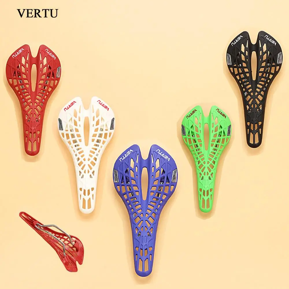Новый супер светильник VERTU фабричное седло для горного велосипеда MTB 5 цветов ПВХ