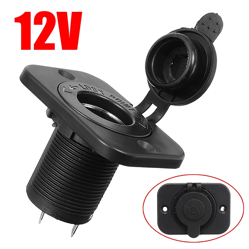 

12V Waterproof Female Cigarette Lighter Socket Power Plug Outlet Environmental Protection Cigarette Lighter Plug For Car