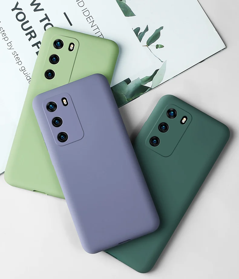 Чехлы для Huawei P40 Pro Plus P30 P20 Lite чехол Honor 20 20S 30 V30 30S русская версия чехлов | Мобильные