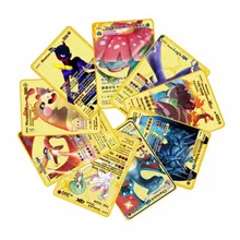 

Pokemon Playing Card Vmax Metal Card Pikachu Super Dream Fire-Breathing Dragon Lili Ai Trainer Toys Children's Christmas Gifts