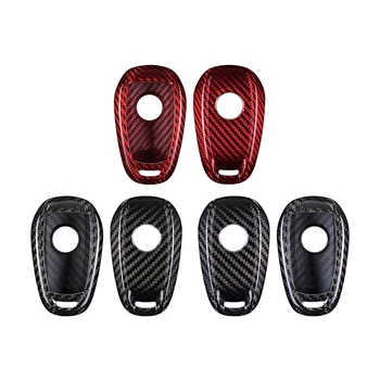 

Car Real Carbon Fiber Remote Key Shell Cover Case Housing For Alfa Romeo Giulia Stelvio Universal 1Pcs