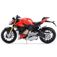 Maisto 1:18 Ducat Super Naked V4 S Static Die Cast Vehicles Collectible Hobbies Motorcycle Model Toys 2