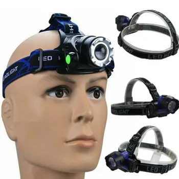 

2020 Newest Outdoor Sport Emergency Headlight Dual Lamp Led Headlamp For Fishing Camping Outdoor Emergency Headlight Black