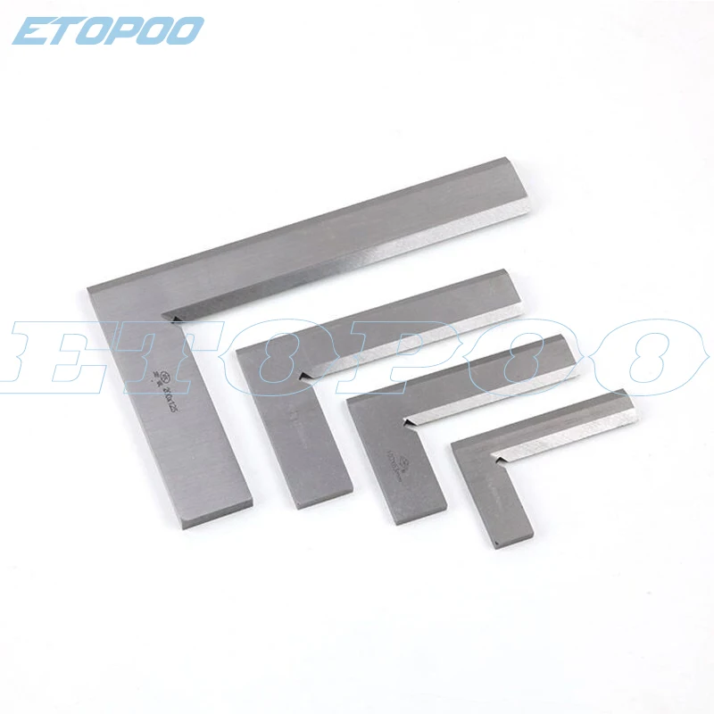 100*70 125*80 160x100 200*125mm L shape Angle Square Broadside Knife-Shaped 90 Degree Angle Blade Ruler Gauge Blade square ruler