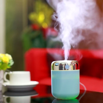 

USB Ultrasonic Humidifier Air Aroma Diffuser Mist Maker 180ML Essential Oil diffuser of Home and Car Air Purifier