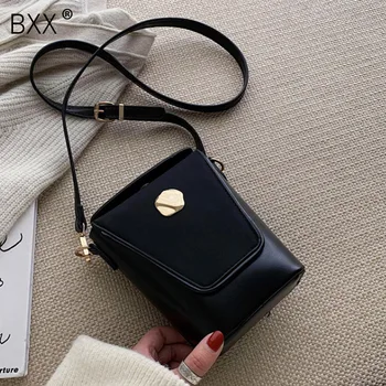 

[BXX] Small PU Leather Crossbody Bags For Women 2020 Spring Fashion Shoulder Messenger Bag Female Fashion Travel Handbags HL186