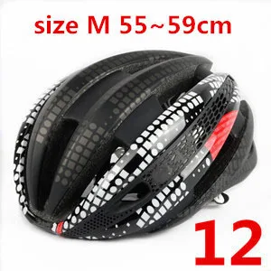 12 size M Американский бренд, шлем для шоссейного велосипеда, красный, Mtb, велосипедный шлем, ciclismo, колпачок для велосипедного шлема, wilier abduction, lazer evade, превалирует, mash wiggins D - Цвет: 12 size M