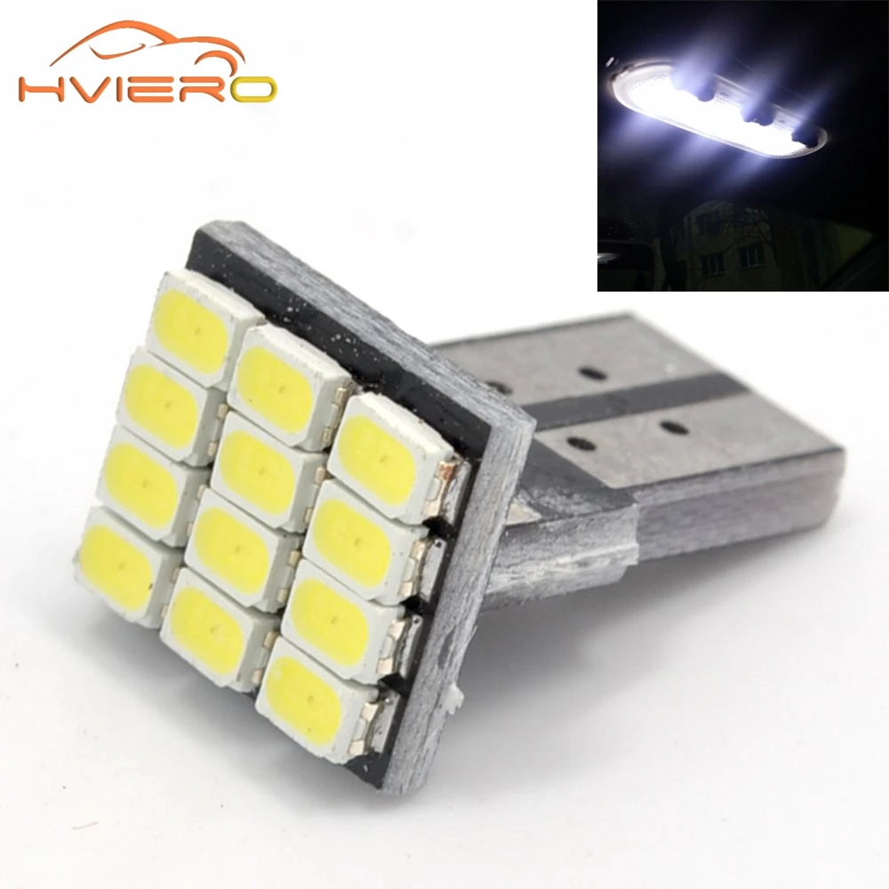 T10 1206 12SMD white HVIERO