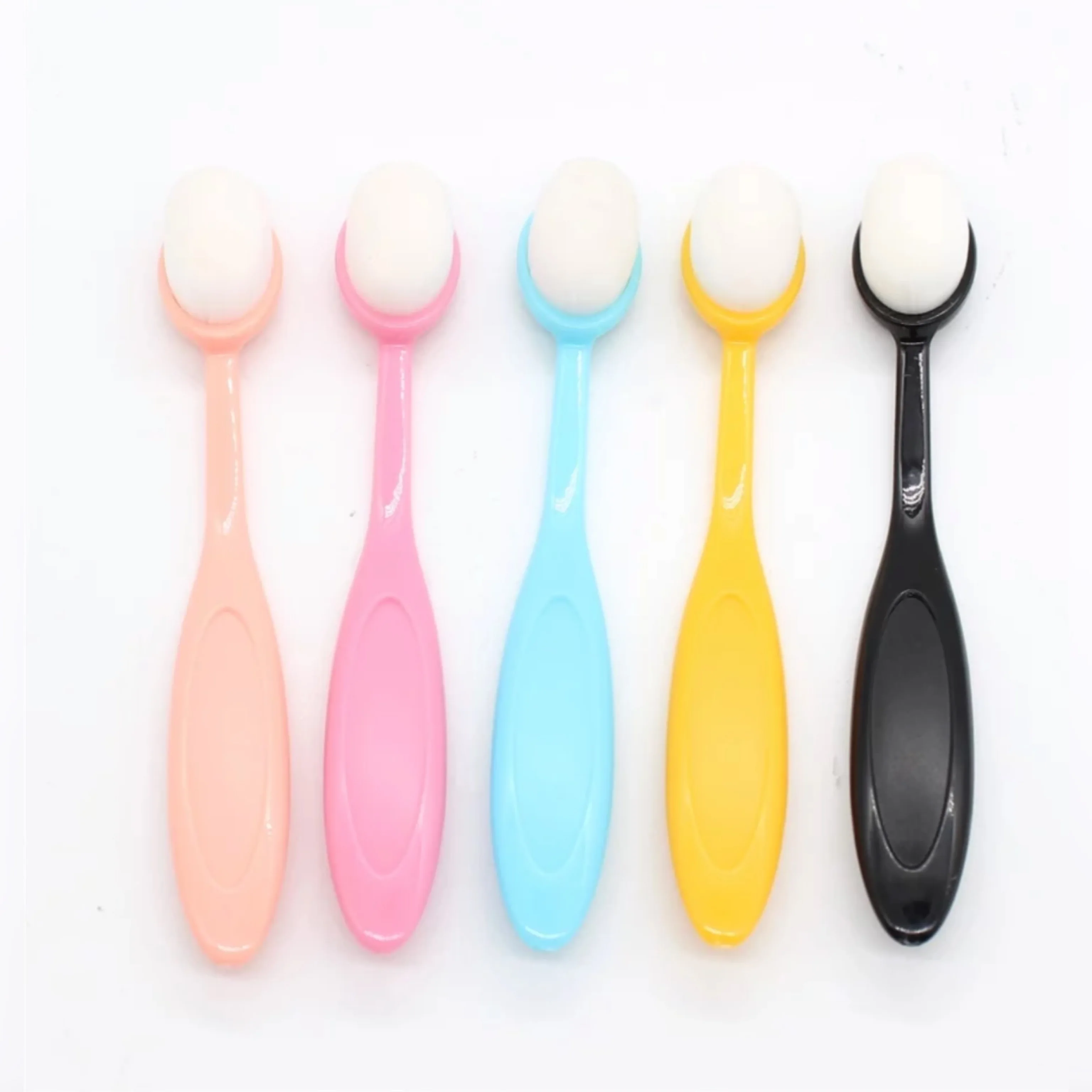 Craft Ink Blending Brushes 5 Colorful Pack Set Broad Application