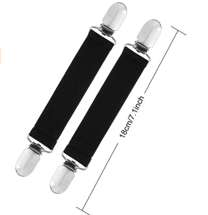 

Winter Kids Mitten Clips Elastic Stainless Steel Gloves Hat Cap Clips for Toddler, Kids, Baby and Adults
