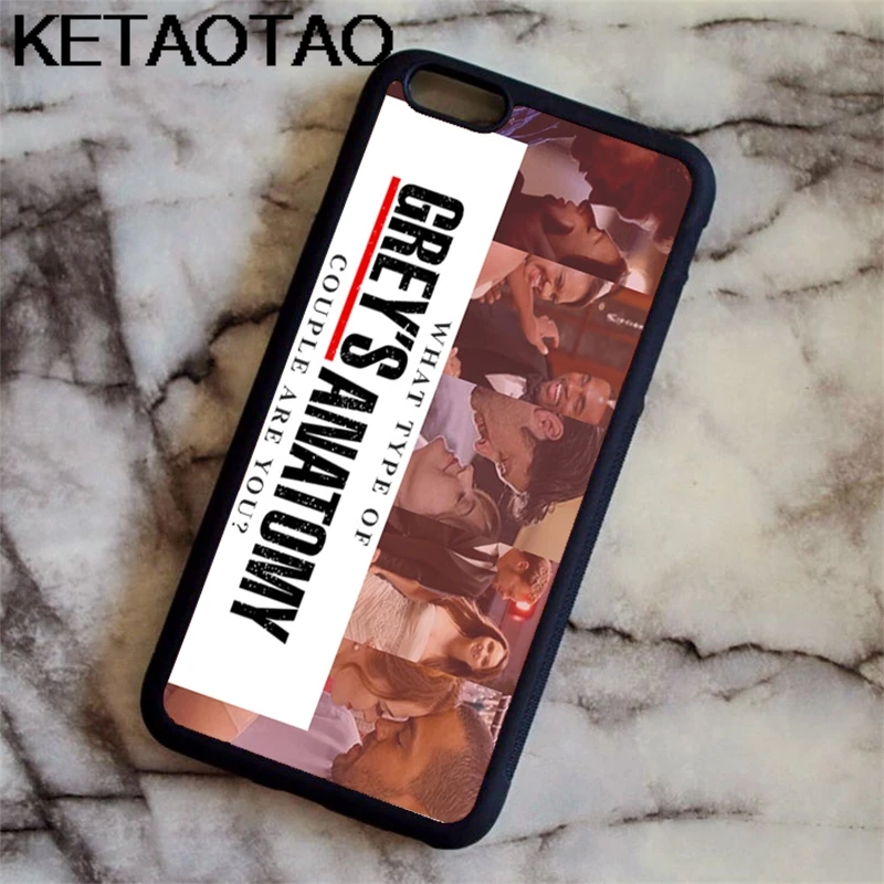 Красный KETAOTAO серый анатомический стиль Модный чехол для телефона s для iPhone 4S SE 5C 5S 6S 7 8 SE X Plus XR XS Max Чехол Мягкий ТПУ резиновый силиконовый - Цвет: Красный