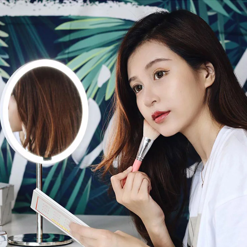 

High Quality Portable LED Light Makeup Mirror Dimmable Smart Motion Sensor Light USB Rechargeable ---MS