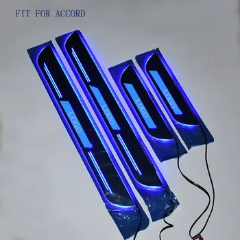 

for HONDA Accord 2008-2020 the 8th 9th 10th generation Door Sill led Scuff LED Pedal Door Step Automobile Accessories