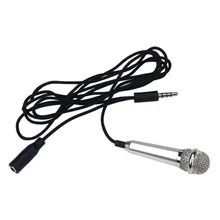 Fanxis Mini Karaoke Condenser Microphone for Phone Computer Mini Phone Microphone Vocal 