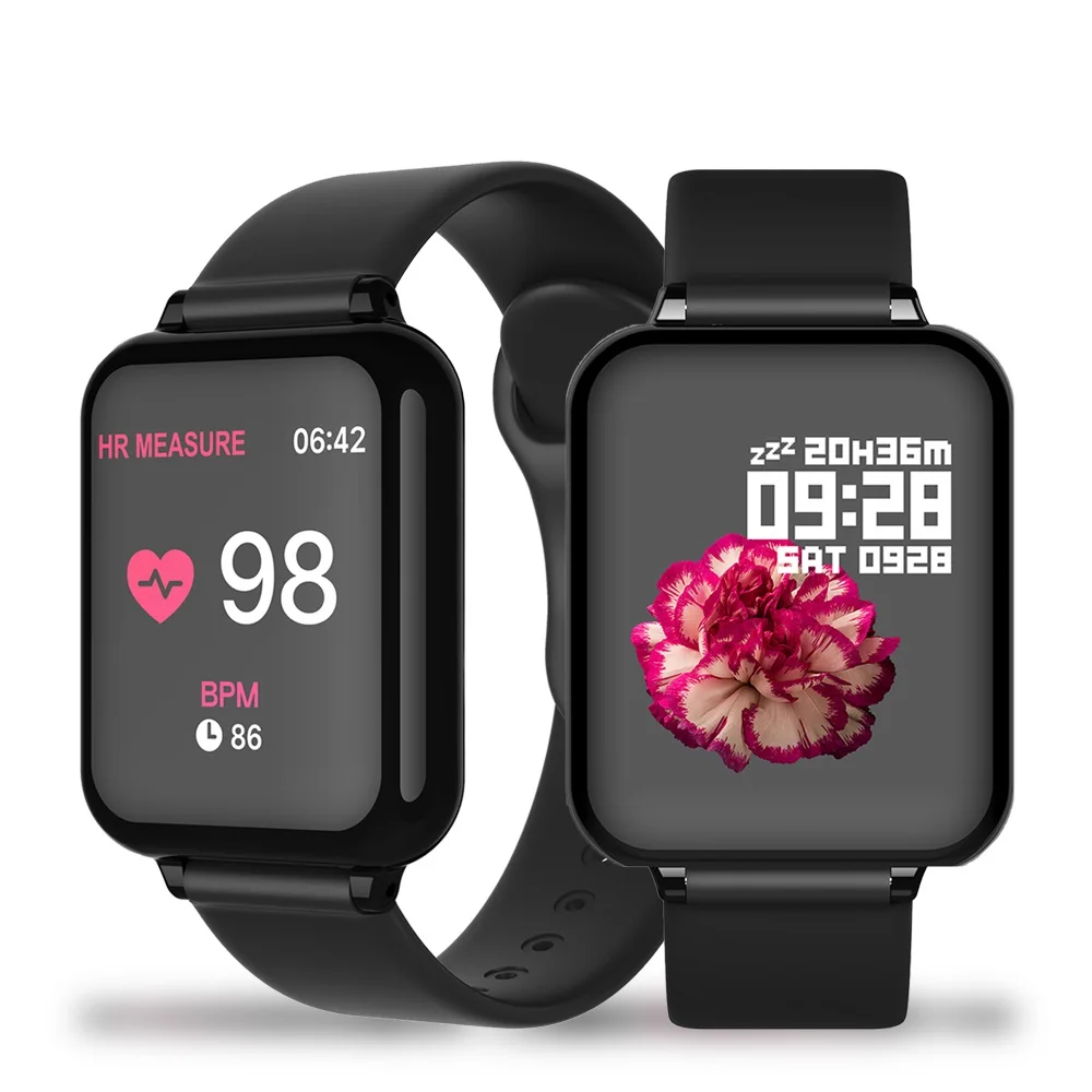 Новые часы 2020 B57 P3 красивые модные с шагомером пульсометром GPS 5G NFC функцией оплаты