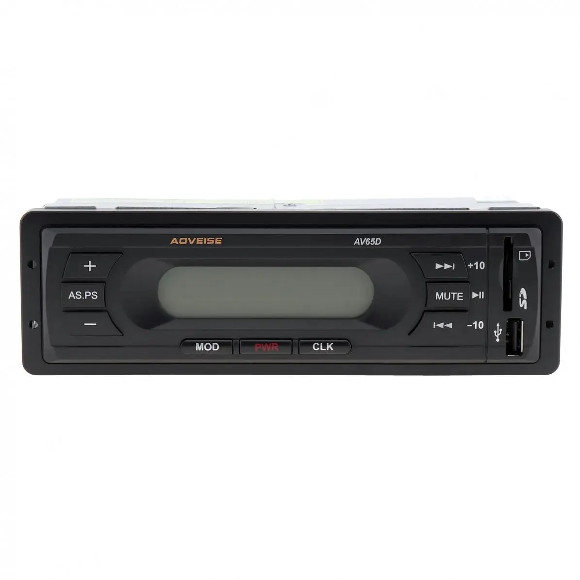 AOVEISE AV65D 12 в bluetooth Автомобильный MP3-плеер lcd автомобильный аудио стерео fm-радио с функцией отключения звука USB SD mp3 мультимедийный музыкальный плеер