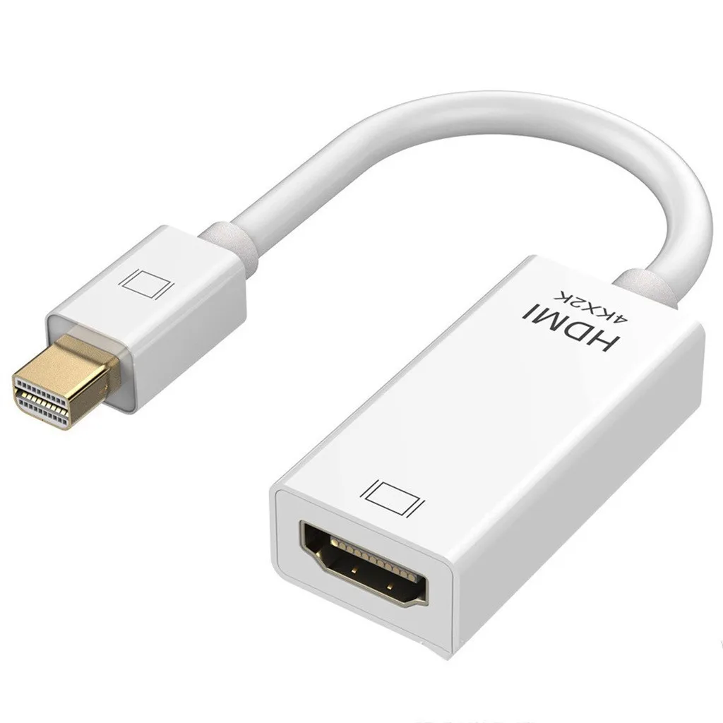 H15 Мини Dp к Hdmi hd-конвертер адаптер Встроенный умный чип-преобразователь Поддержка 4K Мини Dp к Hdmi hd-конвертер адаптер