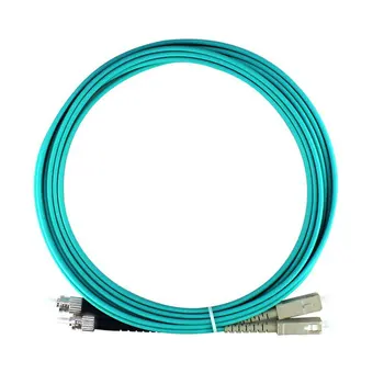 

ST-SC 3Meter Multimode Dual-core Fiber Jumper 30 Million Optic Cable Jumper Optical Patch Cord Jumper Durable Cable