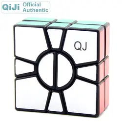 QiJi Super SQ волшебный куб QJ квадратный SQ1 2/4 Cubo Magico Профессиональный Neo скоростной куб головоломка антистрессовые игрушки для детей