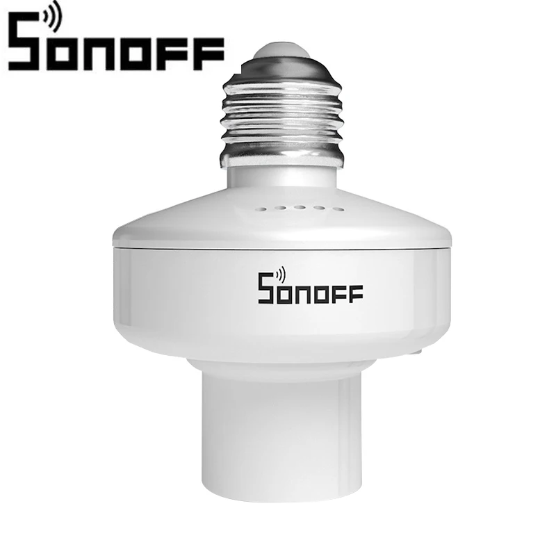 

Sonoff Slampher R2 Smart Home WiFi Light Lamp Bulbs Holder RF 433MHz Wireless Control Light Switch With Google Home Alexa