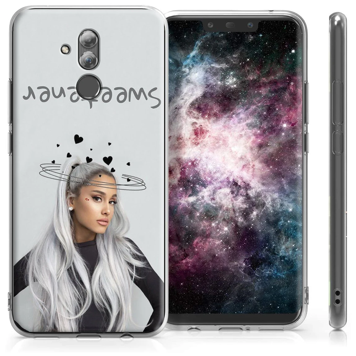 Силиконовый чехол Call Me Angel Ariana Grande для Huawei Y6 Y7 Y9 Prime 2019 2018|Бамперы| |