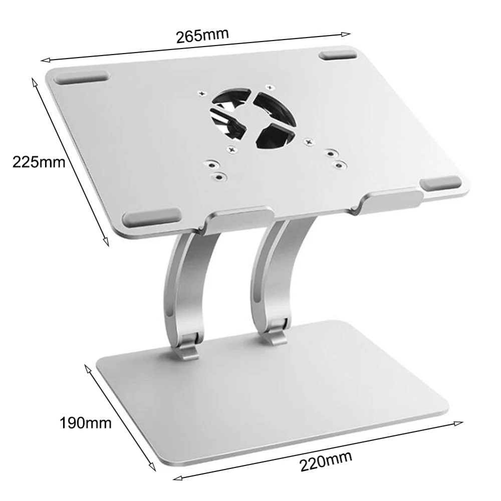 Подставка для ноутбука мульти угол регулируемый эргономичный алюминиевый вынос руля металлический держатель подставка для ноутбука Вентиляция для MacBook Air Pro