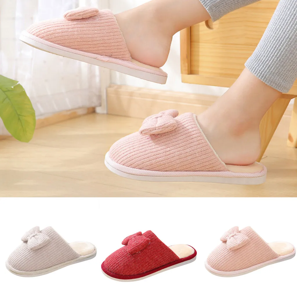 Shoes Woman Large Size Casual Plus Velvet Warm Slippers Women Shoes