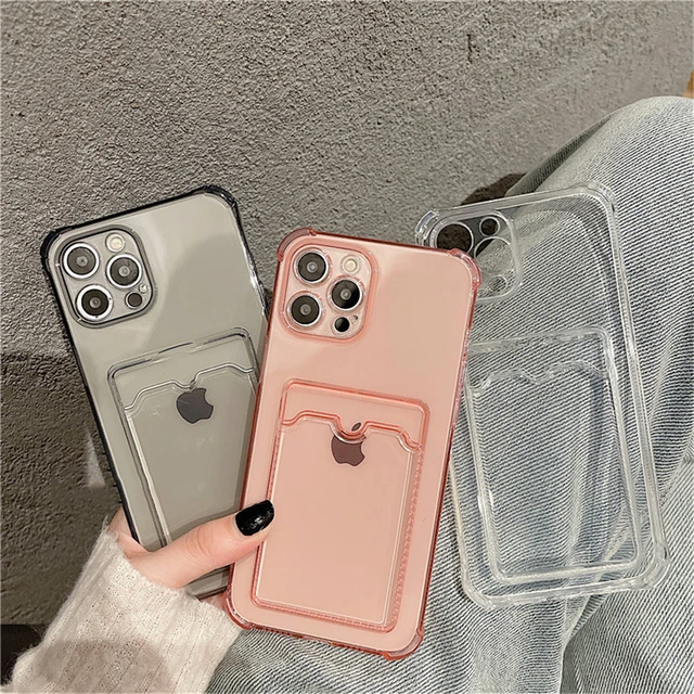Custodia per telefono trasparente color caramella per iPhone 13 12 11 Pro Max X XR XS Max 7 8 Plus 12 13Pro Cover posteriore morbida antiurto, T10, per iPhone 11 Pro