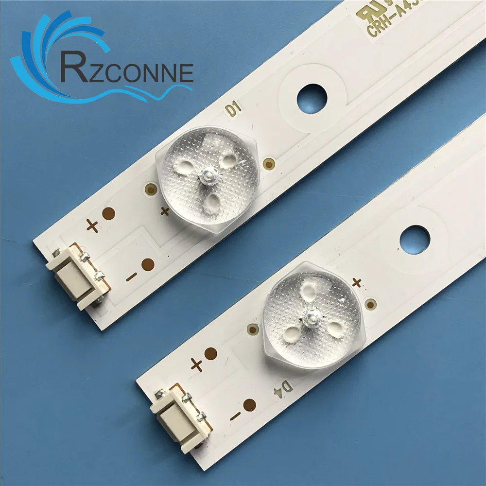 Faixa de Retroiluminação Led para lg 43 tv Crh-a4330300104l6cnrev1.0 Crh-a4330300105r6cnrev1.0 Led 43ug620v 43uj620v 43uj620v - Imagem 6