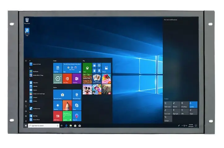 1000 nit high brightness 17 inch cctv lcd monitor with composite video input