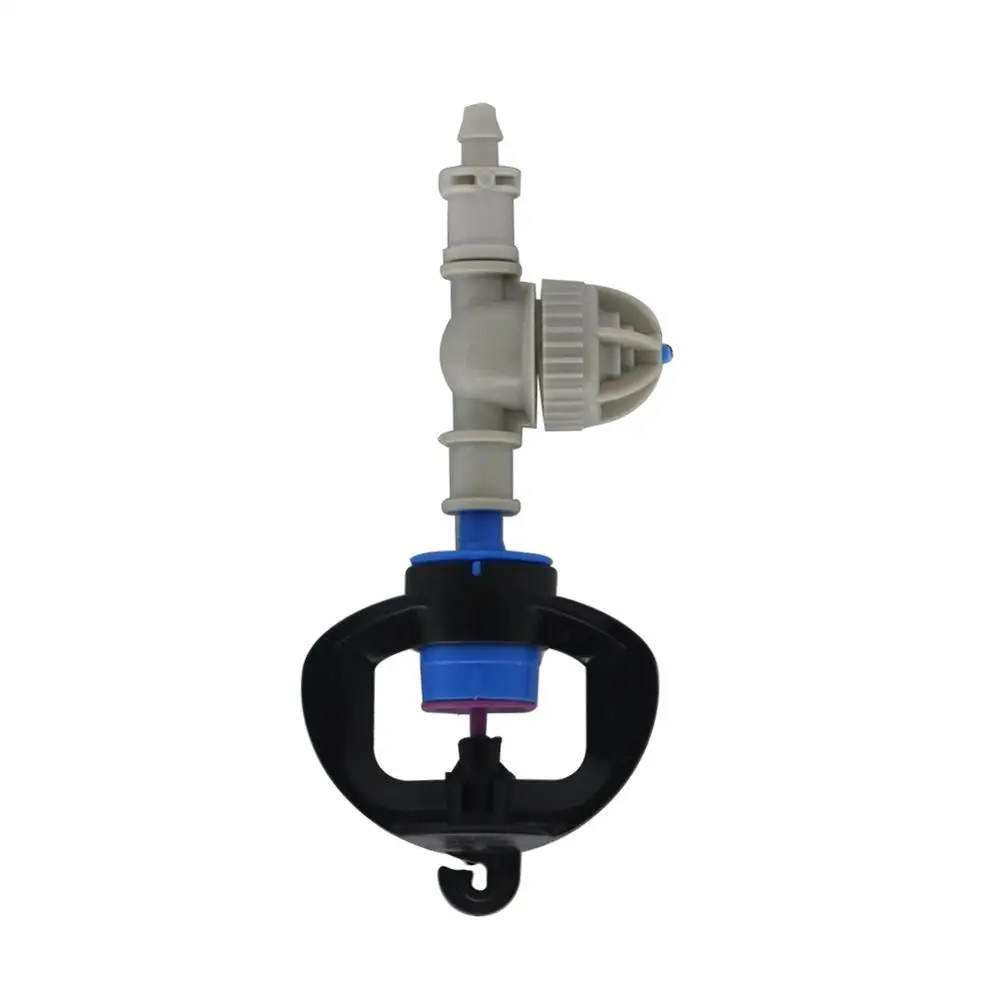 

20pcs Atomized Rotary micro-nozzle with Anti-drip Spherical connections and barbed 4/7mm hose mist nozzles connector garden tool