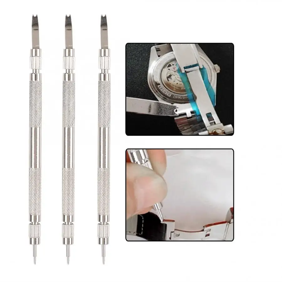 3pcs Double Head Spring Bar Remover Replaceable Watch Strap Link Pin Repair Tool Kit Accessories for Watchmaker | Наручные часы