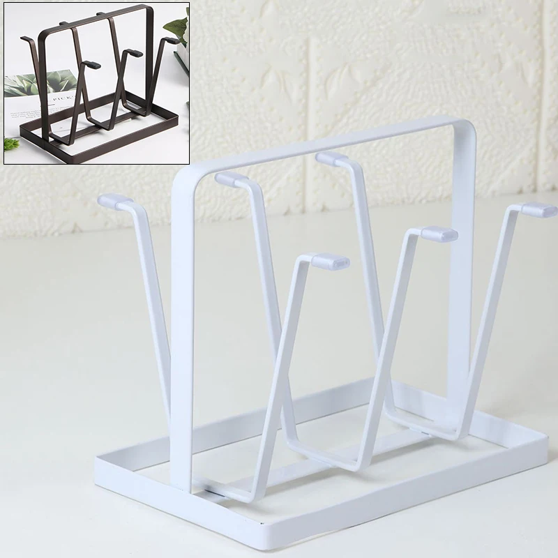 1xGlass чашка кружка для воды Слива сушка Организатор стока держатель Подставка для дома