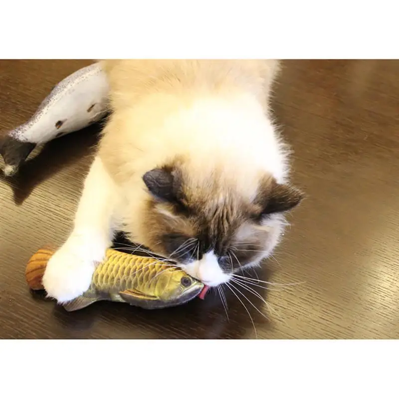 3D Рыба Catnip плюшевая кошка игрушка для домашних животных интерактивный питомец подарки Рыба игрушки для кошек Catnip мягкая подушка кукла моделирование рыба игра игрушка для домашних животных