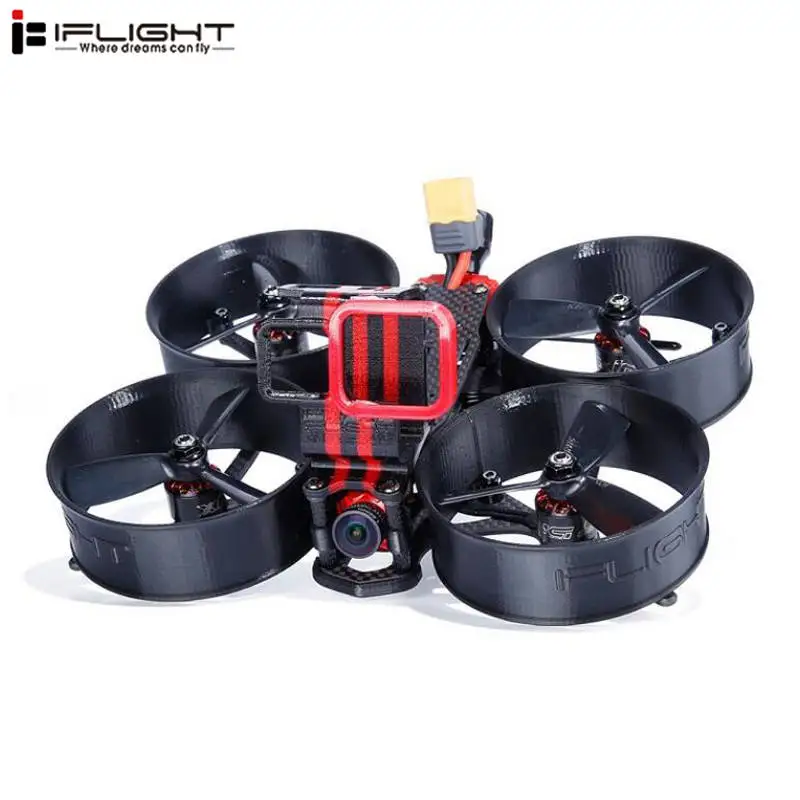 IFlight MegaBee 3 дюймов Cinewhoop небольшой гоночный Дрон с видом от первого лица с управлением от первого лица без контроллера F4 игровые джойстики 2-4S 35A ESC 500 МВт VTX Поддержка GoPro5/6/iPhone 7 Plus 4K камера