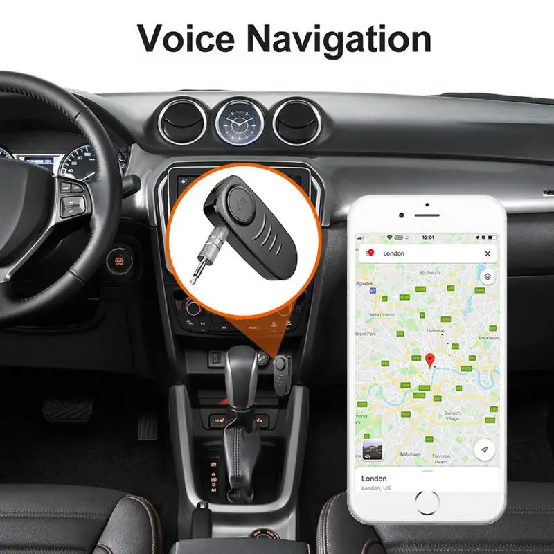 Разъем AUX Bluetooth 5,0 стерео аудио музыкальный приемник беспроводной адаптер автомобильный Bluetooth комплект для ТВ ПК наушники